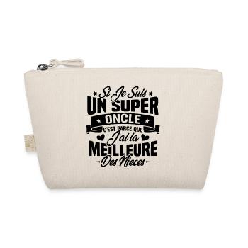Super Oncle - Humour Cadeau Nièce Tonton - Trousse biologique - nature - Devant