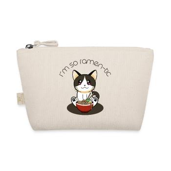 Süße Katze Ramen Japan - Bio-Täschchen - Natur - Vorne