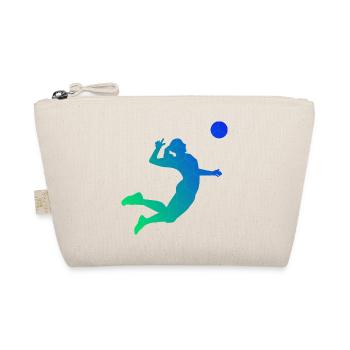Volleyball Volleyball Joueur de volleyball Homme Volleyball - Trousse biologique - nature - Devant