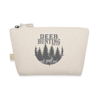 Hunting Cool Gift Dad Grandpa - Organic Pouch - nature - Front