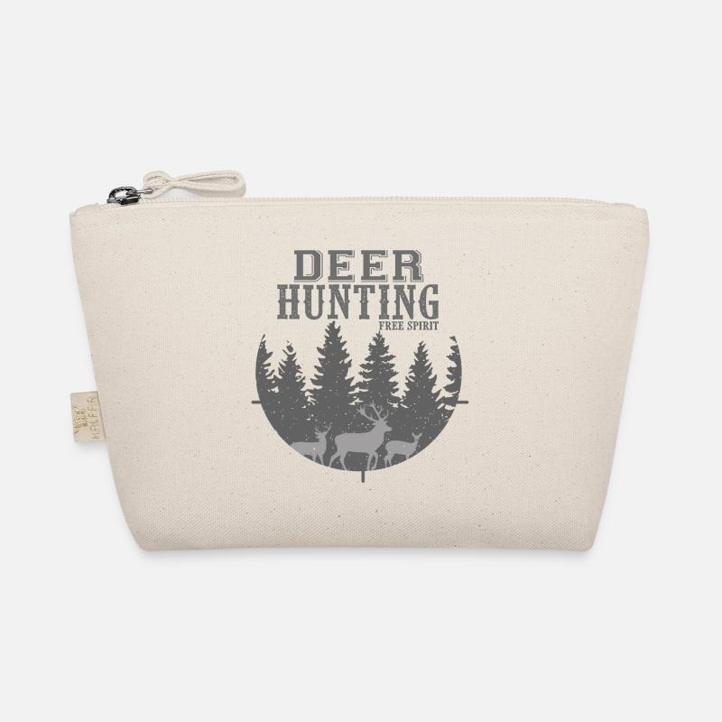 Jagd Hirschjäger cooles Geschenk Papa Opa Bio-Täschchen