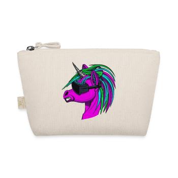 Licorne punk rock - Trousse biologique - nature - Devant