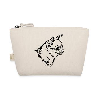 Tête de Chihuahua - Trousse biologique - nature - Devant