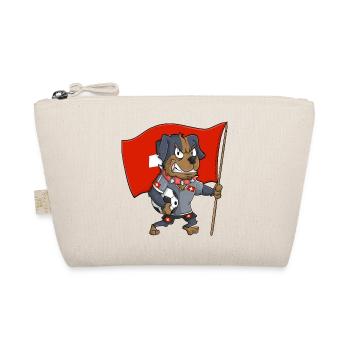 Swiss Fan Dog - Organic Pouch - nature - Front