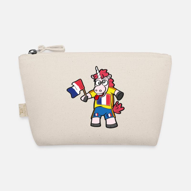 French Crazy Unicorn Organic Pouch