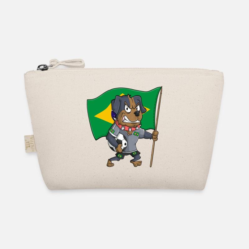 Brésil Fan Dog Trousse biologique