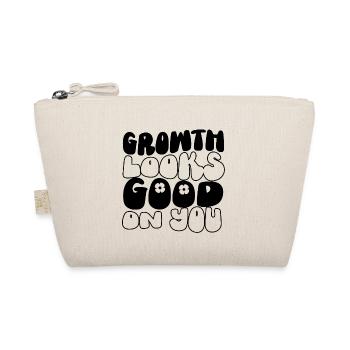 Growth Looks Good On You - Organic Pouch - nature - Front