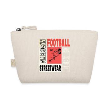 Joueur de football américain Vintage Retro USA Sport - Trousse biologique - nature - Devant