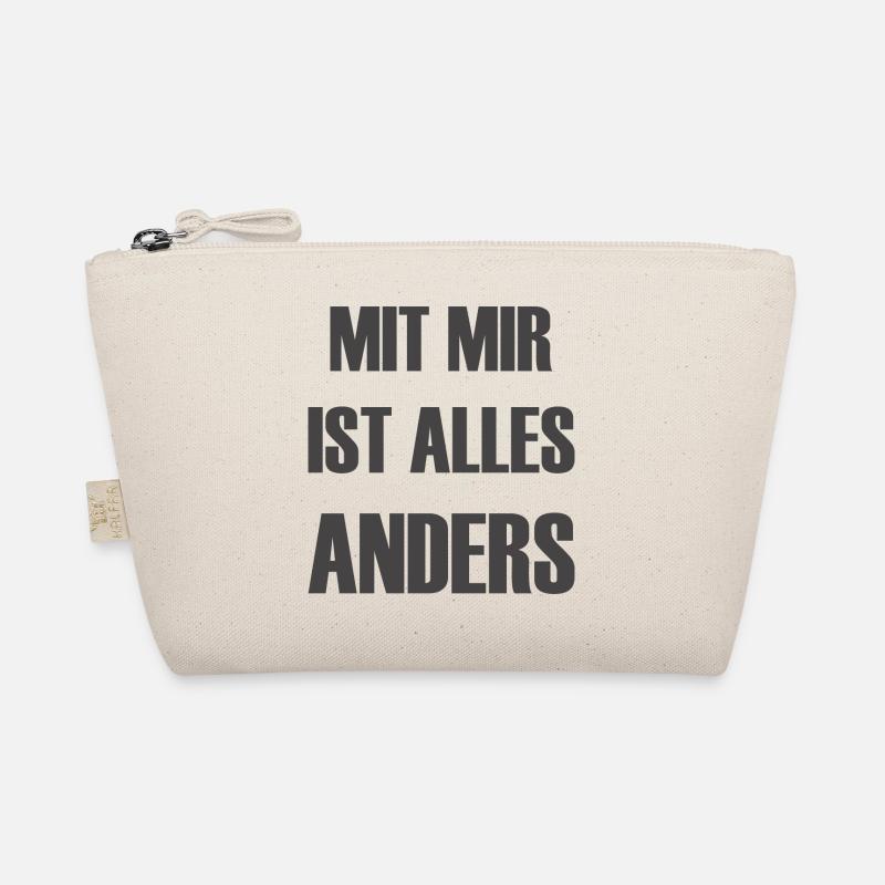 Mit mir ist alles anders, Macho Geschenk Bio-Täschchen