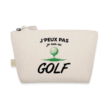 J'peux pas je suis au Golf - Trousse biologique - nature - Devant