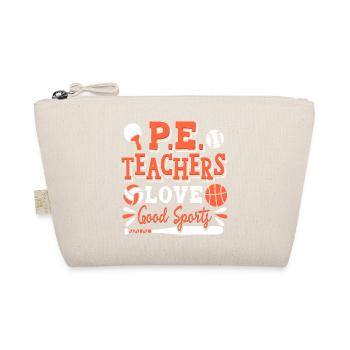 PE Teachers Love Good Sports - Bio-Täschchen - Natur - Vorne