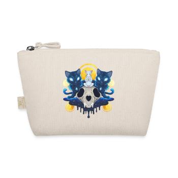 Nezumi Sensei: Zen Ninja Mouse and Guardian Cats - Organic Pouch - nature - Front