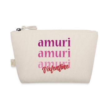 T-Shirt Amuri Sizilianische Liebe Valentinstag - Bio-Täschchen - Natur - Vorne