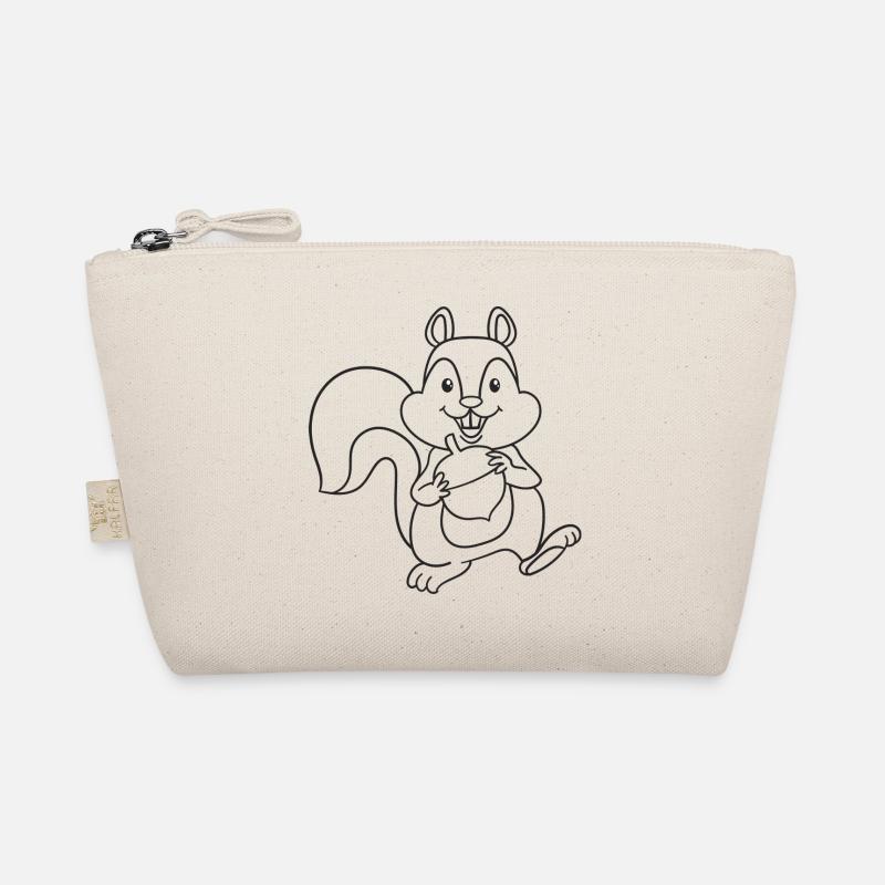 Eichhörnchen, Nagetiere, Geschenk, Geschenkidee - Bio-Täschchen - Natur