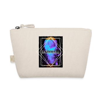 Basketball Fire Basketball Player Dunking Sport Retro - Organic Pouch - nature - Front