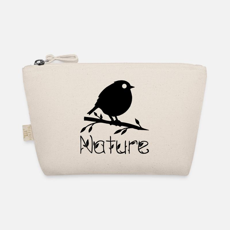 Nature wakes up (black) Organic Pouch