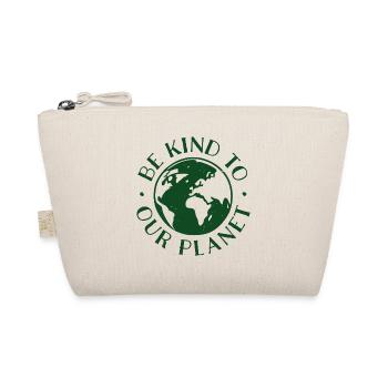 Be Kind to Our Planet - Organic Pouch - nature - Front