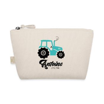 Antoine Vorname Antoine mit Traktor - Bio-Täschchen - Natur - Vorne