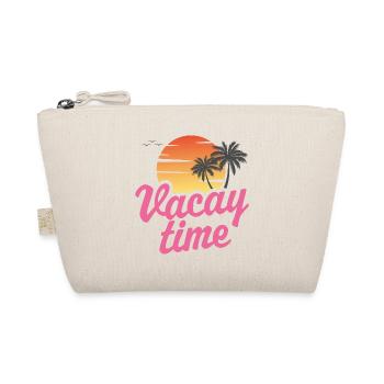 Vacay Time Beach - Organic Pouch - nature - Front