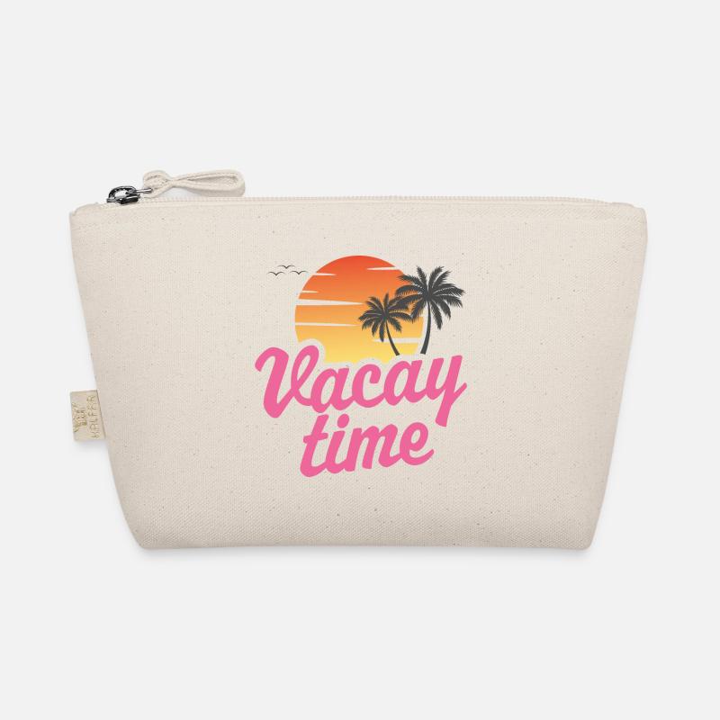 Vacay Time Beach - Organic Pouch - nature