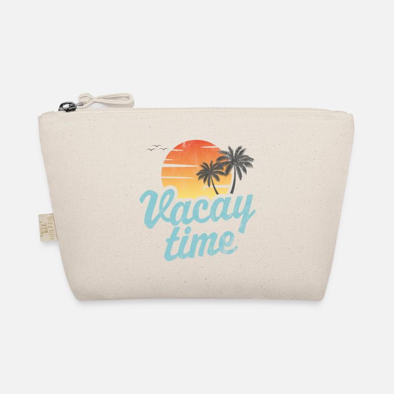 Vacay Time Beach Organic Pouch