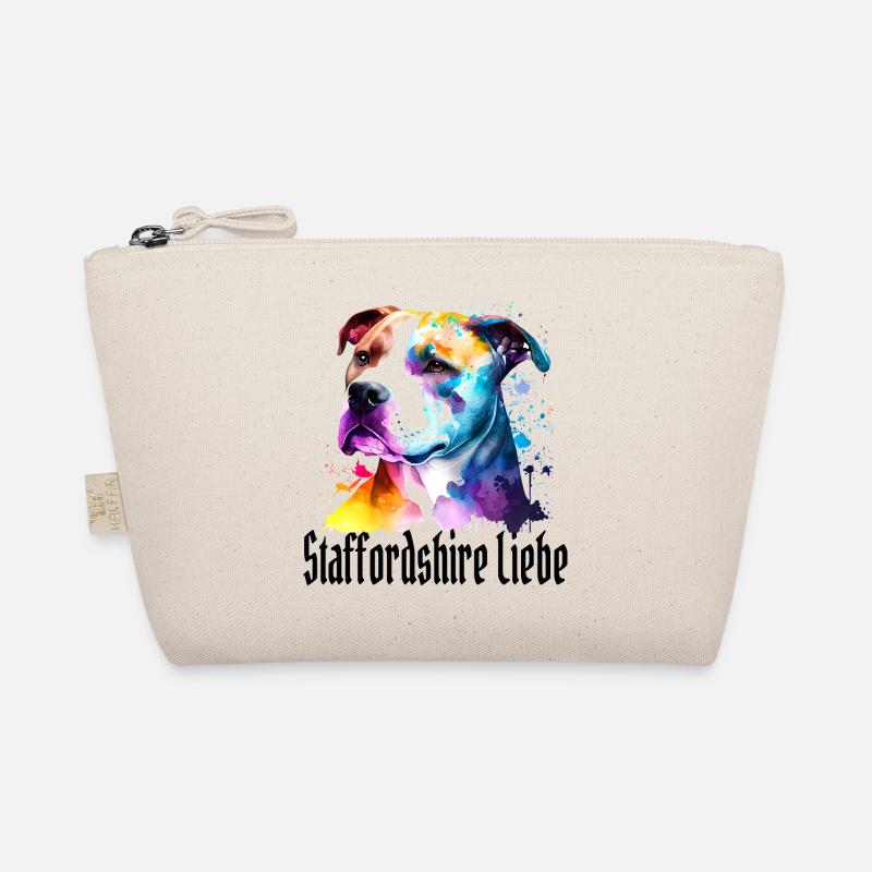 American Staffordshire - Bio-Täschchen - Natur