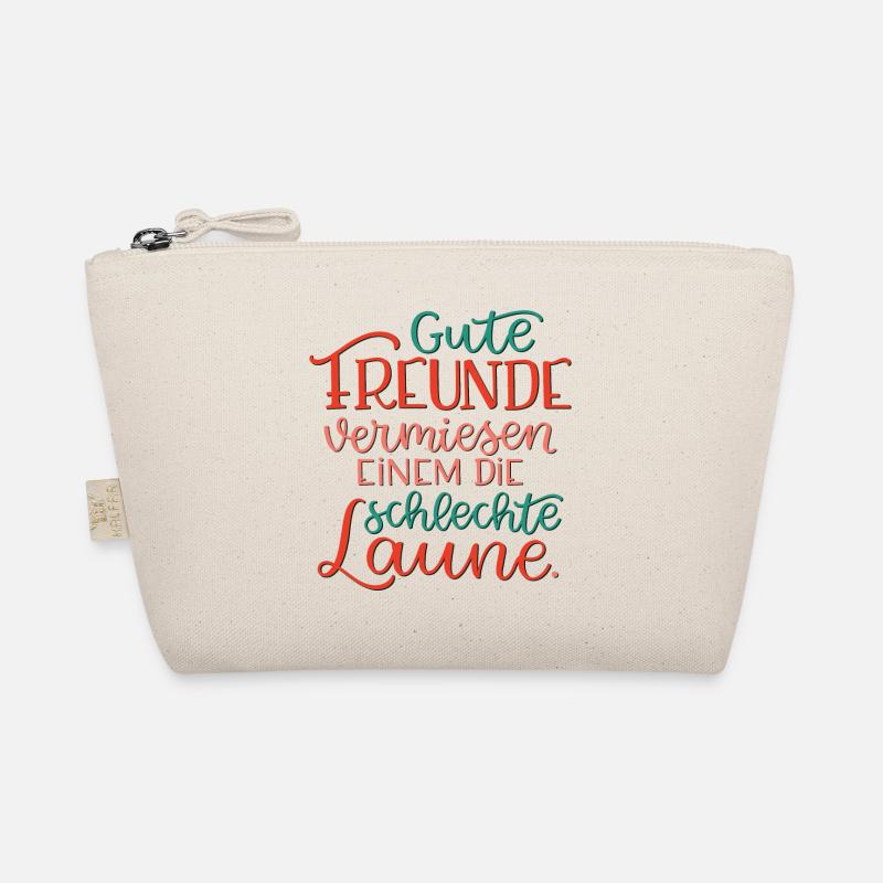 Gute Freunde vermiesen einem die schlechte Laune Bio-Täschchen