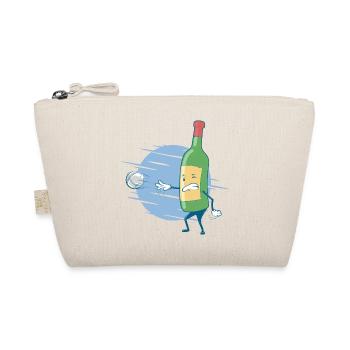 Boule and Wine Boccia Balls Petanque Outfit - Organic Pouch - nature - Front