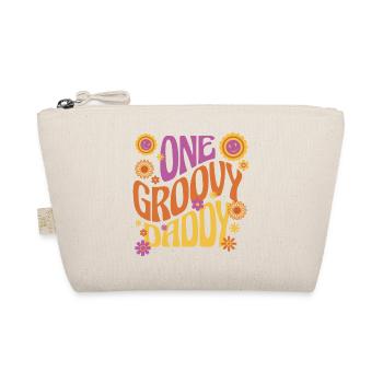 Un papa groovy, un papa génial - Trousse biologique - nature - Devant
