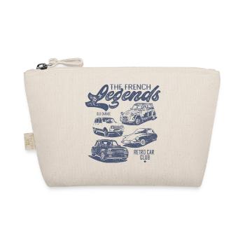 Voitures anciennes légendes française Vintage - Trousse biologique - nature - Devant