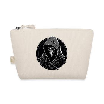 Schlankes Skaven-Logo: mutig, minimalistisch, bedrohlich. - Bio-Täschchen - Natur - Vorne