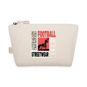Joueur de football américain Vintage Retro USA Sports - Trousse biologique - nature - Devant