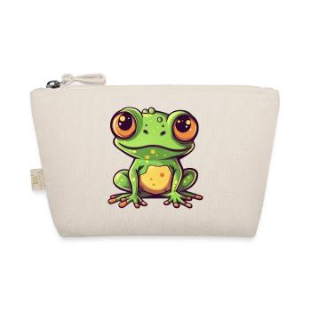 Grenouille Citron Vert Pop Art Personnage - Trousse biologique - nature - Devant