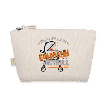 One man, one grill - Organic Pouch - nature - Front