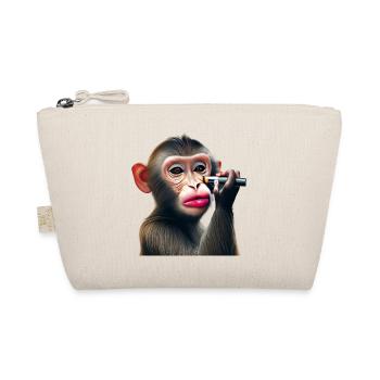 Make-up monkey - Organic Pouch - nature - Front