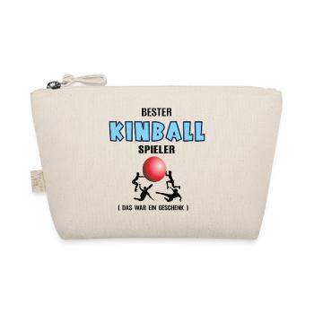 Bester Kinball Spieler Kinballspieler Kinballer - Bio-Täschchen - Natur - Vorne