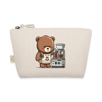 Bear Barista - Organic Pouch - nature - Front