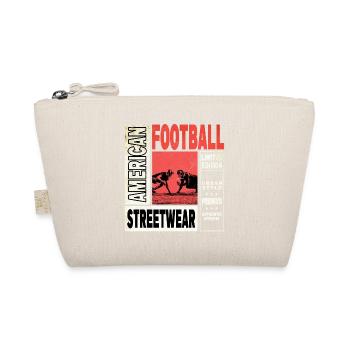 Joueur de football américain Vintage Retro USA Sports - Trousse biologique - nature - Devant