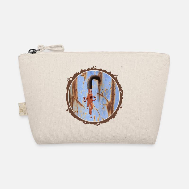 Slime monster with a rusty edge Organic Pouch