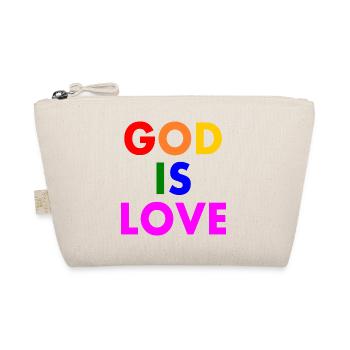 God is love - Trousse biologique - nature - Devant