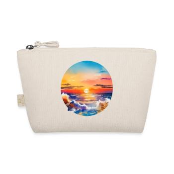 Sonnenuntergang über dem Meer - Bio-Täschchen - Natur - Vorne