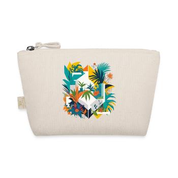 Geometric Jungle - Organic Pouch - nature - Front