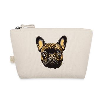 French Bulldog Dog Portrait - Organic Pouch - nature - Front