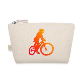 Vététistes Femmes Cyclistes Cyclisme Mountainbik - Trousse biologique - nature - Devant