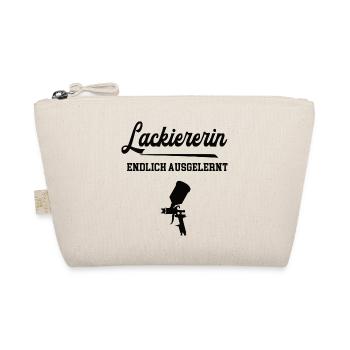 Lackiererin Ausbildung Bestanden Azubine Lehre - Bio-Täschchen - Natur - Vorne