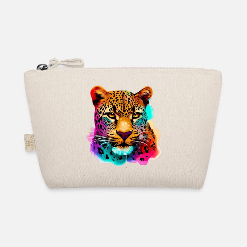 Leopard - Bio-Täschchen - Natur