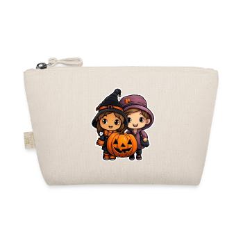 Halloweenkinder - Bio-Täschchen - Natur - Vorne