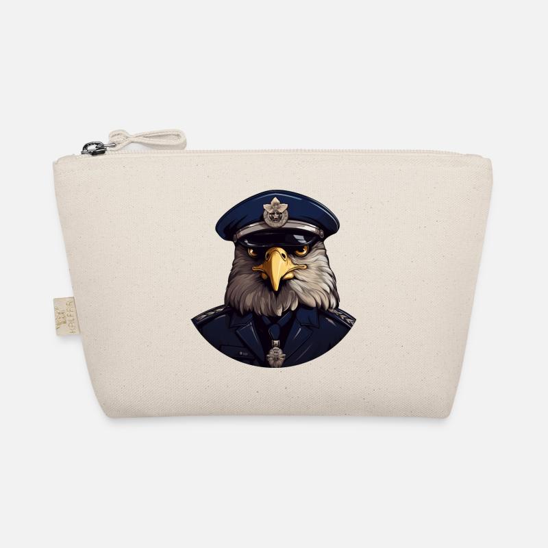Owls Policeman Organic Pouch