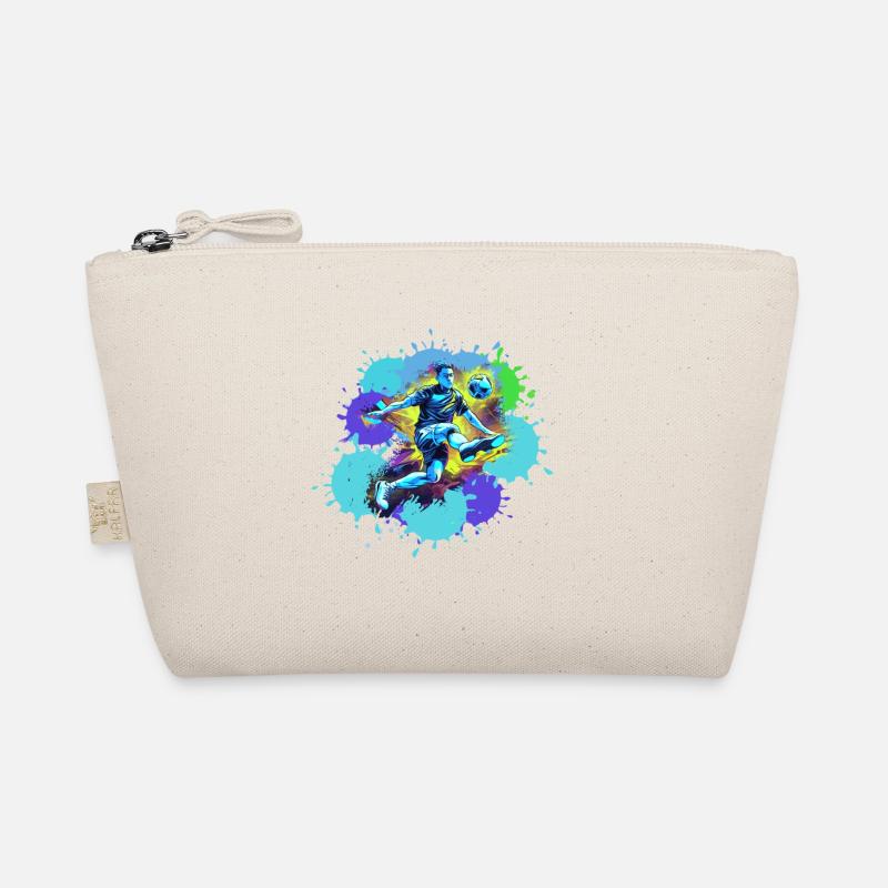 Handball, handballer, beach handball, graffiti Organic Pouch