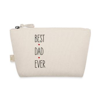 Meilleur Papa, Meilleur Papa Jamais, Anniversaire, Fête Des Pères - Trousse biologique - nature - Devant